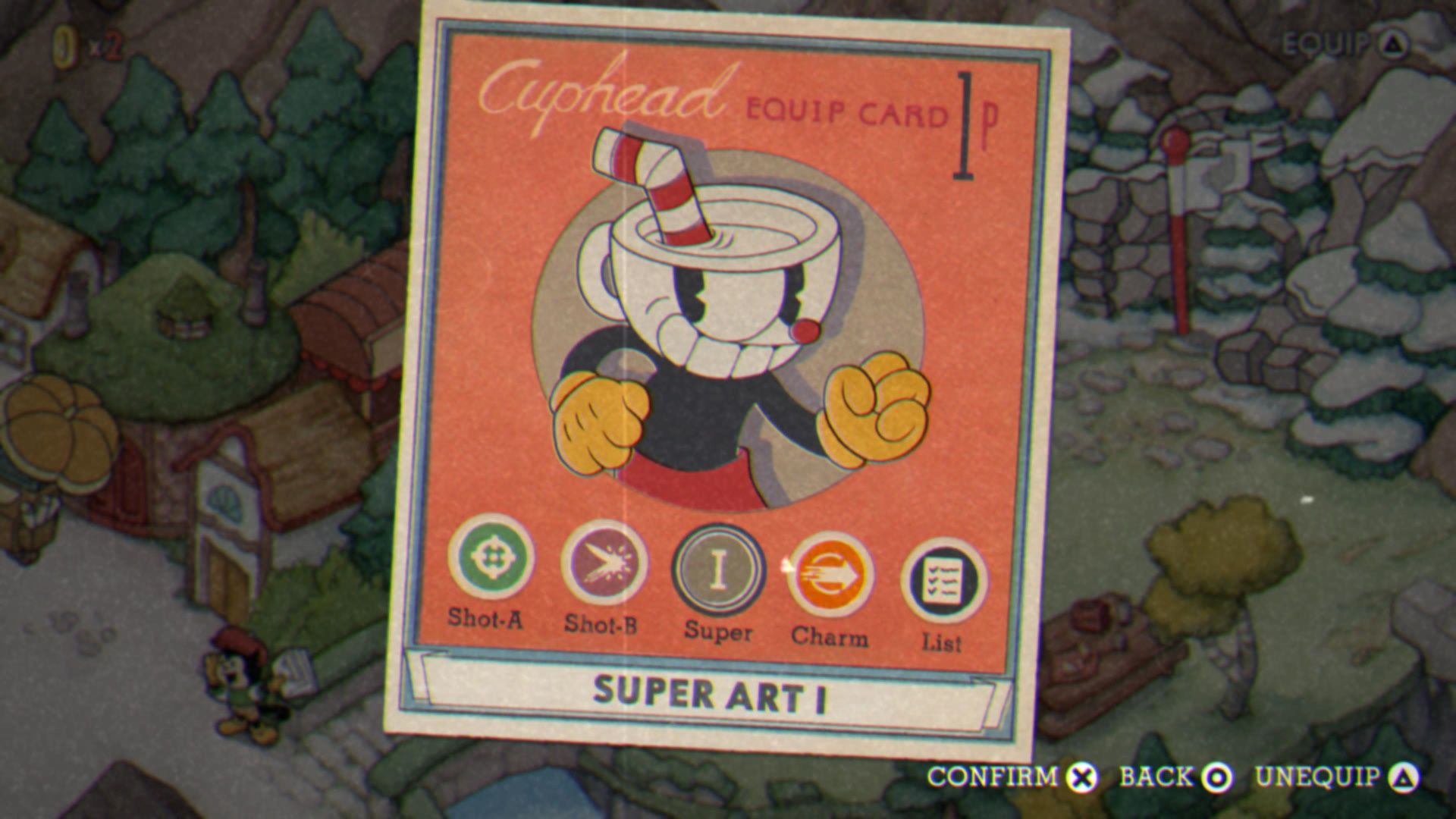 Cuphead The Delicious Course، The Angel And Devil، Loadout